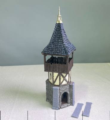 Gracewindale Watchtower Painted